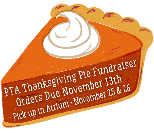 PTA pie fundraiser 2024